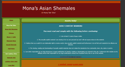 Desktop Screenshot of monas-asian-shemales.com